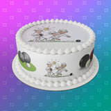 Lawn Bowls 01 Edible Icing Cake Topper