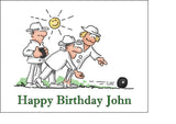 Lawn Bowls 01 Edible Icing Cake Topper