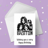 Led Zeppelin Birthday Card 02