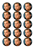 Leonardo DiCaprio 03 Edible Icing Cake Topper