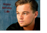 Leonardo DiCaprio 03 Edible Icing Cake Topper