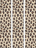 Leopard Print Girl 01 Edible Icing Cake Topper or Ribbon