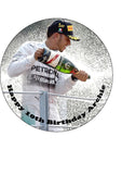 Lewis Hamilton 04 Edible Icing Cake Topper