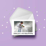 Lewis Hamilton 02 Birthday Card