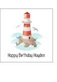 Lighthouse Edible Icing Cake Topper