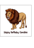 Lion 01 Edible Icing Cake Topper