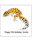 Lizard Gecko 01 Edible Icing Cake Topper