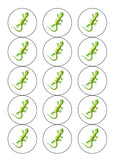 Lizard Gecko 02 Edible Icing Cake Topper