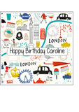 London / England Edible Icing Cake Topper 02
