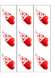 Love Hearts 02 Edible Icing Cake Topper