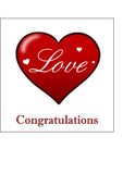 Love Hearts 01 Edible Icing Cake Topper