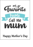 Mother's Day Edible Icing Cake Topper 12