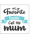 Mother's Day Edible Icing Cake Topper 12