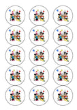 Mickey & Minnie Mouse Edible Icing Cake Topper 04