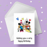 Mickey & Minnie Mouse Edible Icing Cake Topper 04