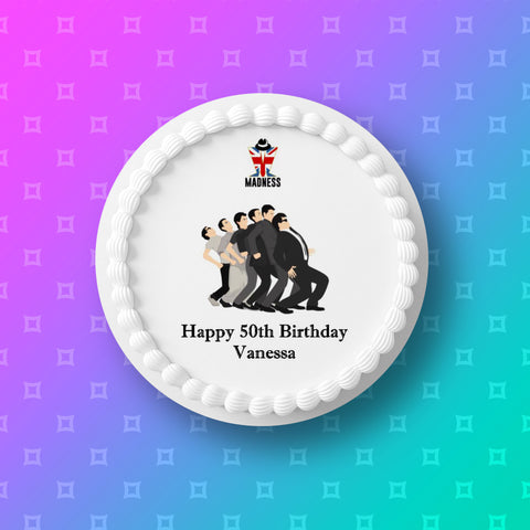 Madness 01 Edible Icing Cake Topper
