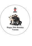 Madness 01 Edible Icing Cake Topper