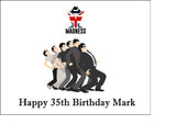 Madness 01 Edible Icing Cake Topper