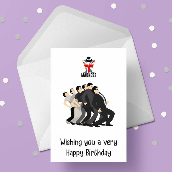 Madness 01 Birthday Card