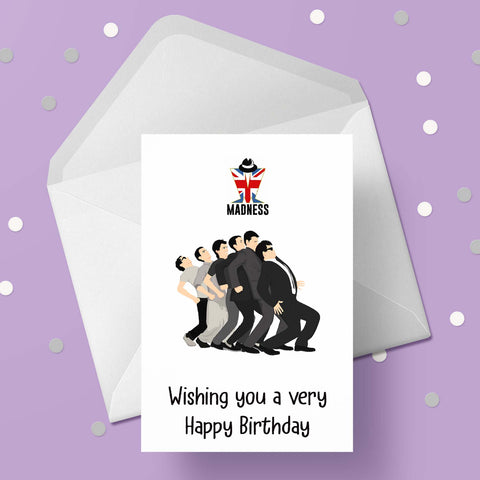 Madness 01 Birthday Card