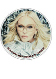 Madonna 02 Edible Icing Cake Topper or Ribbon