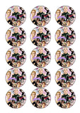 Madonna 04 Edible Icing Cake Topper or Ribbon