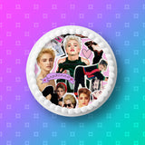 Madonna 04 Edible Icing Cake Topper or Ribbon