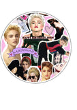 Madonna 04 Edible Icing Cake Topper or Ribbon