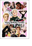 Madonna 04 Edible Icing Cake Topper or Ribbon
