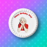 Madonna 05 Icing Cake Topper or Ribbon