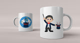 Magic 01 Mug - Male Magician Mug
