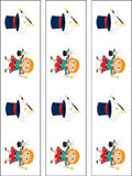 Magician Female Edible Icing Cake Topper or Ribbon 02