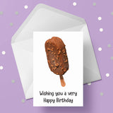 Magnum Ice Cream Birthday Card