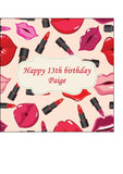 Make Up Beauty Edible Icing Cake Topper 01