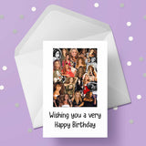 Mariah Carey 03 Birthday Card