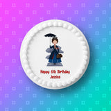 Mary Poppins Edible Icing Cake Topper 04