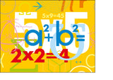Maths Edible Icing Cake Topper