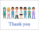 Medical Staff Edible Icing Cake Topper 01