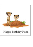 Meerkat 01 Edible Icing Cake Topper