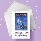 Megadeth Birthday Card