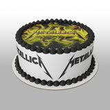Metallica 01 Edible Icing Cake Topper