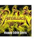 Metallica 01 Edible Icing Cake Topper