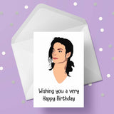 Michael Jackson 03 Birthday Card