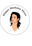 Michael Jackson 03 Edible Icing Cake Topper