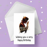 Michael Jackson 02 Birthday Card