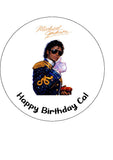 Michael Jackson 03 Edible Icing Cake Topper or Ribbon