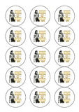 Michael Jackson 04 Edible Icing Cake Topper or Ribbon