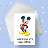 Mickey Mouse Edible Icing Cake Topper 01
