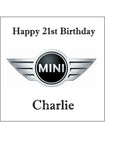 Mini Car Logo Edible Icing Cake Topper or Ribbon