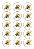 Minions 06 Edible Icing Cake Topper - Despicable Me
